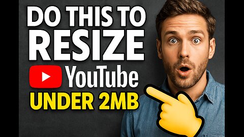 How to Resize YouTube Thumbnail Under 2 MB in Seconds!