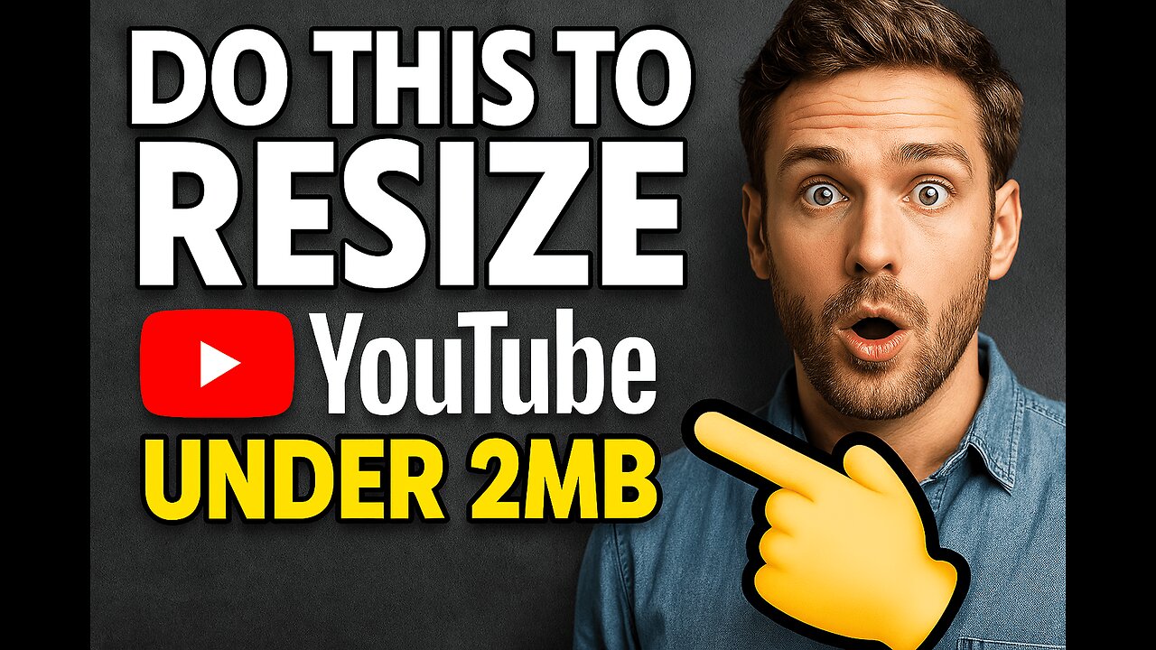 How to Resize YouTube Thumbnail Under 2 MB in Seconds!