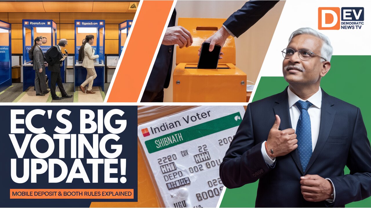 Election Commission of India Introduces Mobile Deposit & New Booth Rules for Easier Voting.