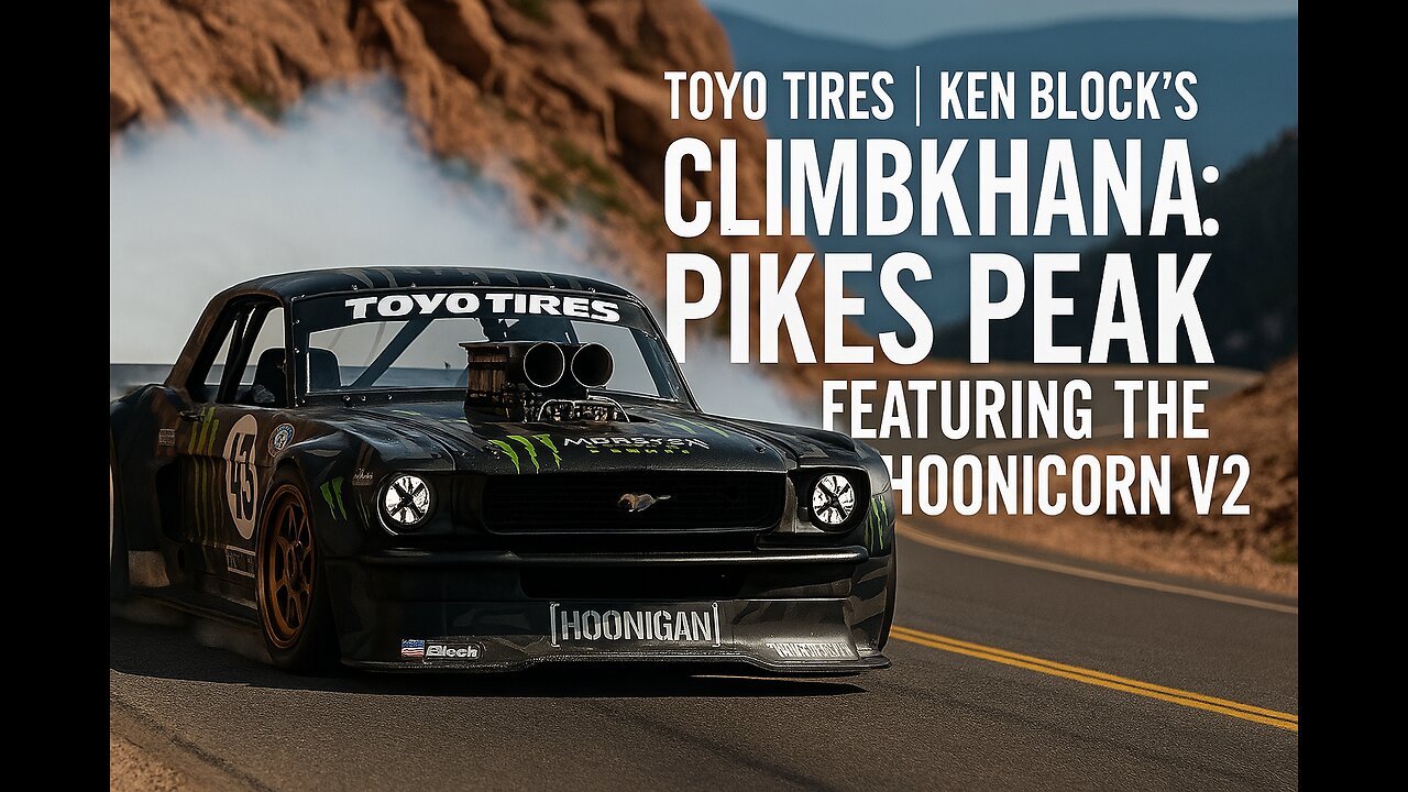 TOYO TIRES | Ken Block’s Climbkhana: Pikes Peak Featuring the Hoonicorn V2
