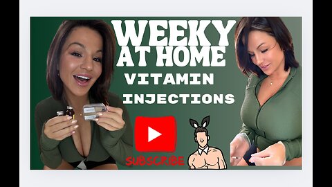 ✨“DIY Vitamin Injections: Glutathione, B12, C + Placenta Magic!”