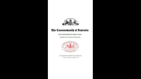 THE COMMONWEALTH PUBLIC TRUST The Pathway Home. Video 6.