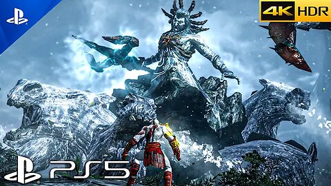 (PS5) GOD OF WAR 3 REMASTERED - Kratos vs Poseidon ULTRA High Graphics Gameplay [4K 60FPS HDR]