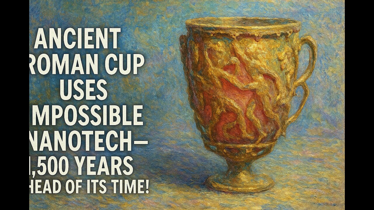 Ancient Roman Cup Uses Impossible Nanotech—1,500 Years Ahead of Its Time