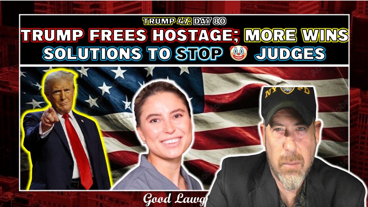 The Following Program: How To STOP Clown Judges; Trump Frees Prisoner Biden ABANDONED + LOTS More