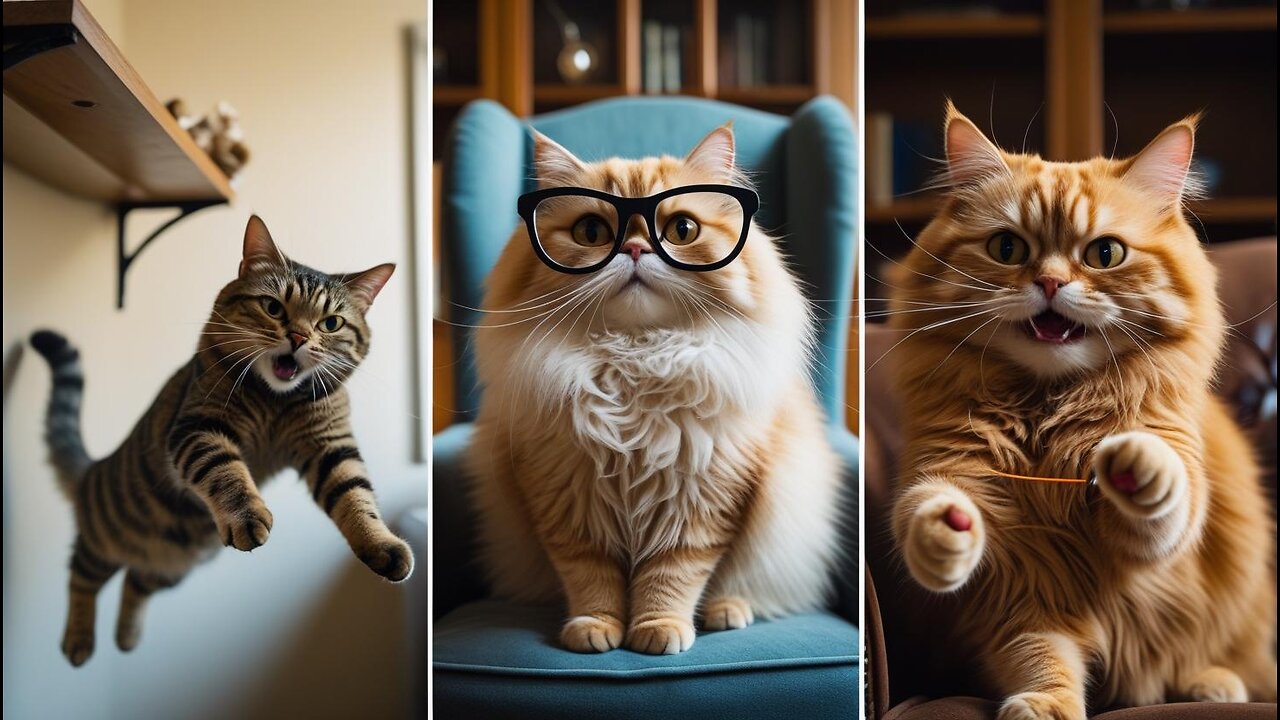 Funniest Cat Moments Caught on Camera