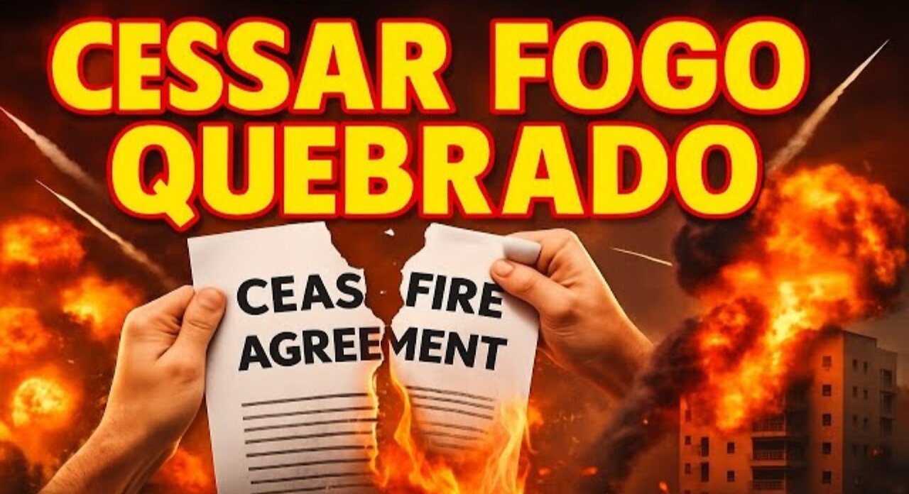 CESSAR FOGO QUEBRADO! Irã Ataca Civis + Netanyahu Destrói Teerã