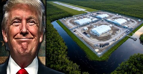ALIGATOR ALCATRAZ: OTWARCIE WIĘZIENIA TRUMPA W BAGNIE — MIGRANCI UWIĘZIENI, ...