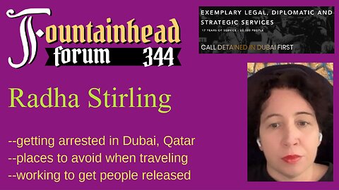 FF-344: Radha Stirling on fighting for travelers who have been Detained in Dubai