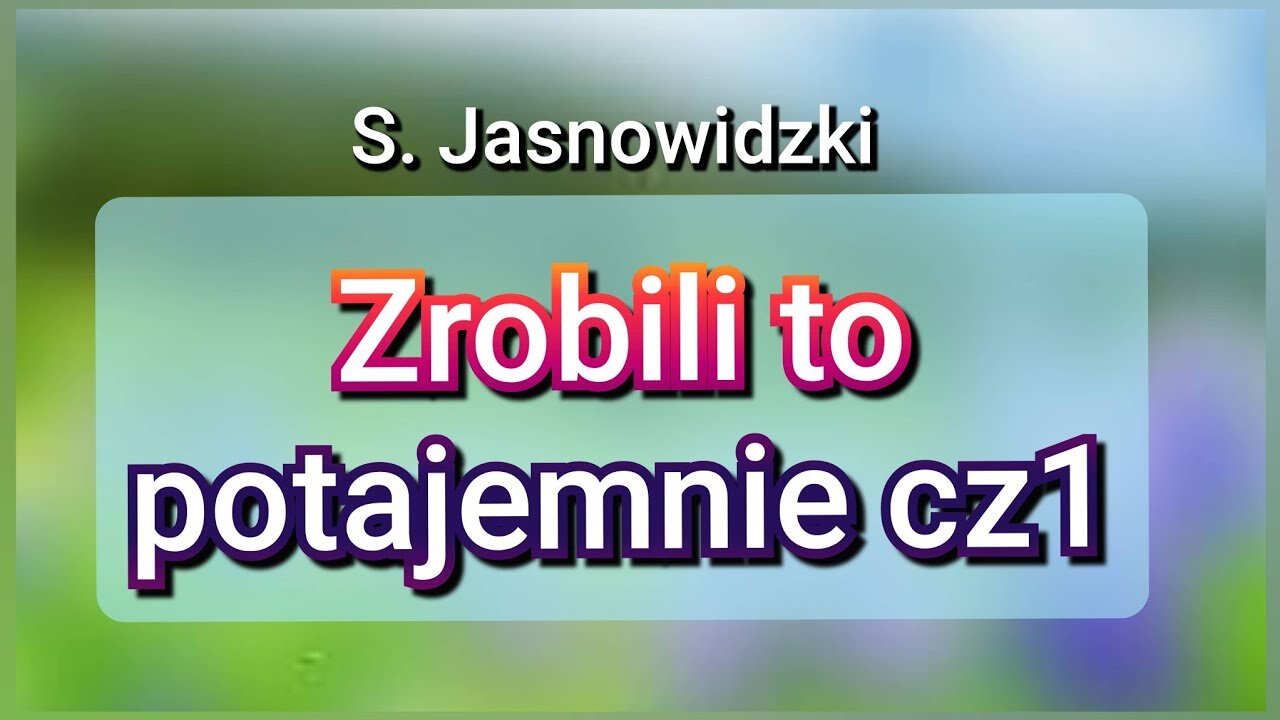 Dokonuje się na naszych oczach cz1 Trafne wizje Jasnowidz Siostry Jasnowidzki