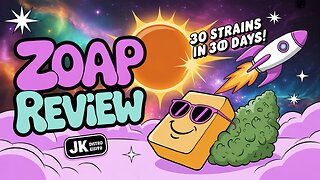 ZOAP 🧼✨ Strain Review | JK Distro Eclipse 🌑🔥 | 30 Strains in 30 Days 🚀