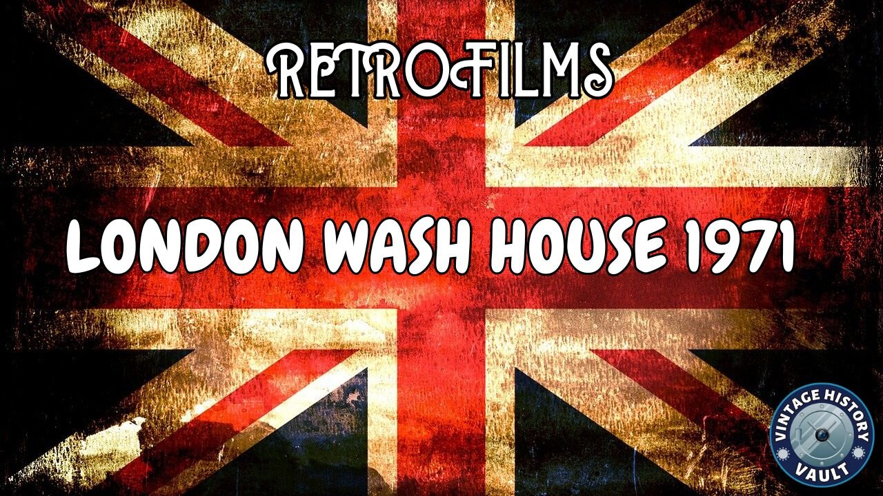 Retro Films London Wash house 1971.