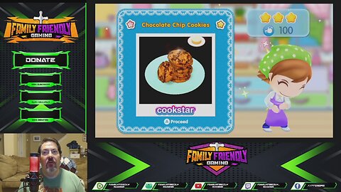 Cooking Mama Cookstar Vegetarian Chocolate Chip Cookies