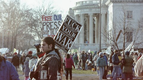 Jan 19, 1991 Activists on a Road Trip to Attend the Anti-Gulf War Demonstration