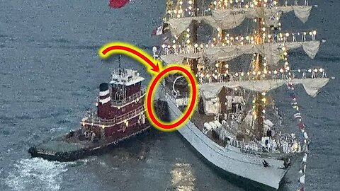 How Did This Ship Crash Into Brooklyn Bridge?