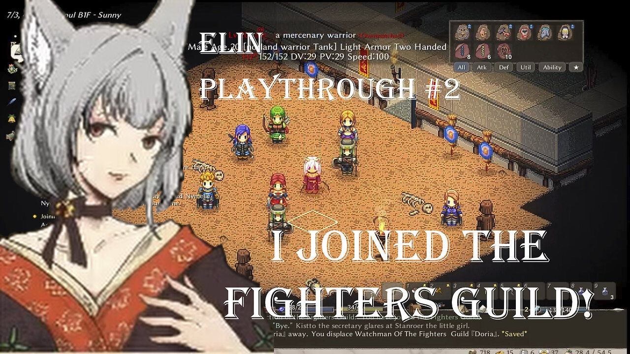 [Elin]Mifu Adventures #2: I Joined the Fighters Guild!
