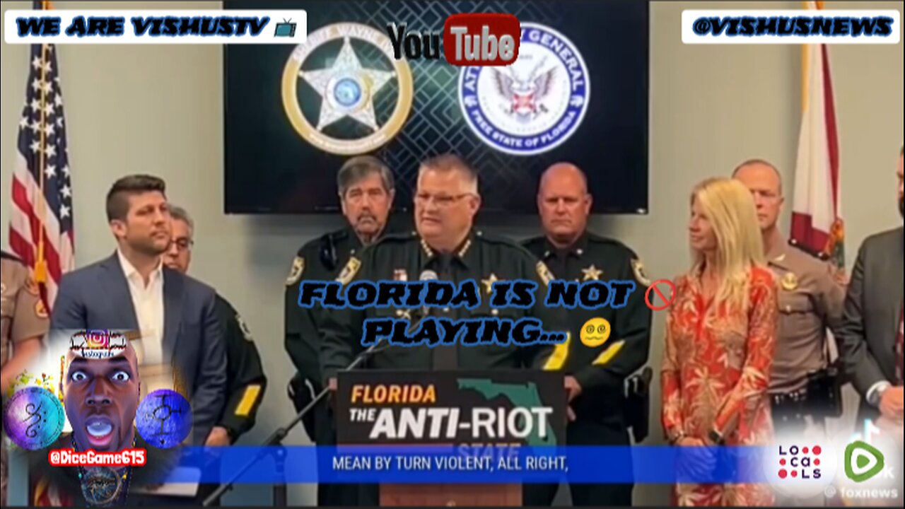 Florida Is Not 🚫 Playing With These 🪧Protesters... #VishusTv 📺
