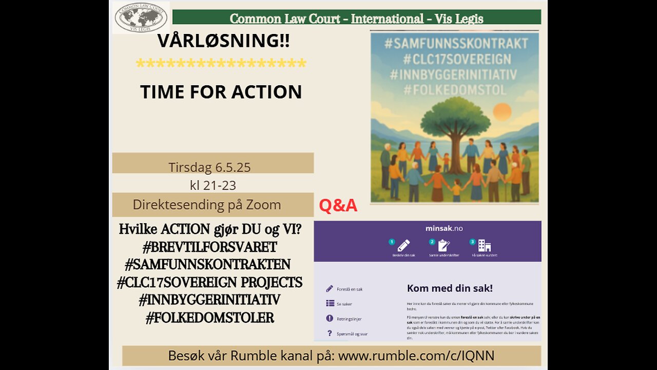 12.5.25: VÅRLØSNING! ACTION!