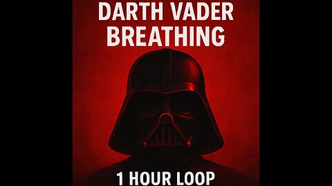 Darth Vader Breathing Sound | 1 Hour Loop | cool_sounds_on_repeat
