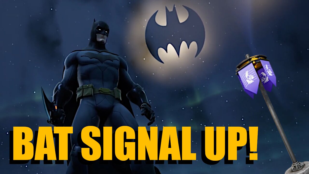 LIVE - Raising the Bat Signal - Fortnite Zero Build
