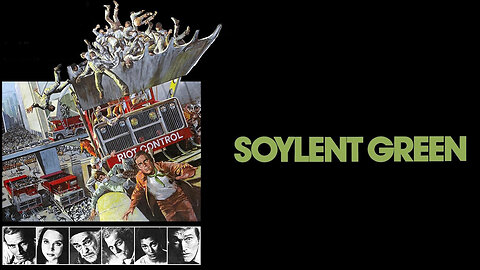 Soylent Green (1973) Charlton Heston, Edward G. Robinson, Leigh Taylor-Young, Chuck Connors