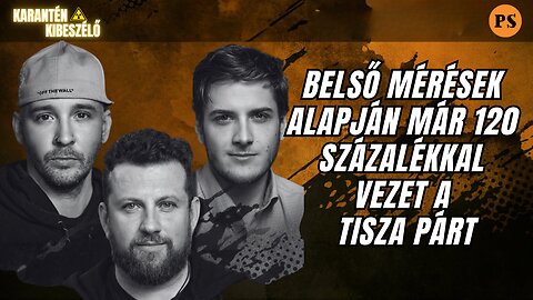 Belső mérések alapján már 120 százalékkal vezet a Tisza Párt