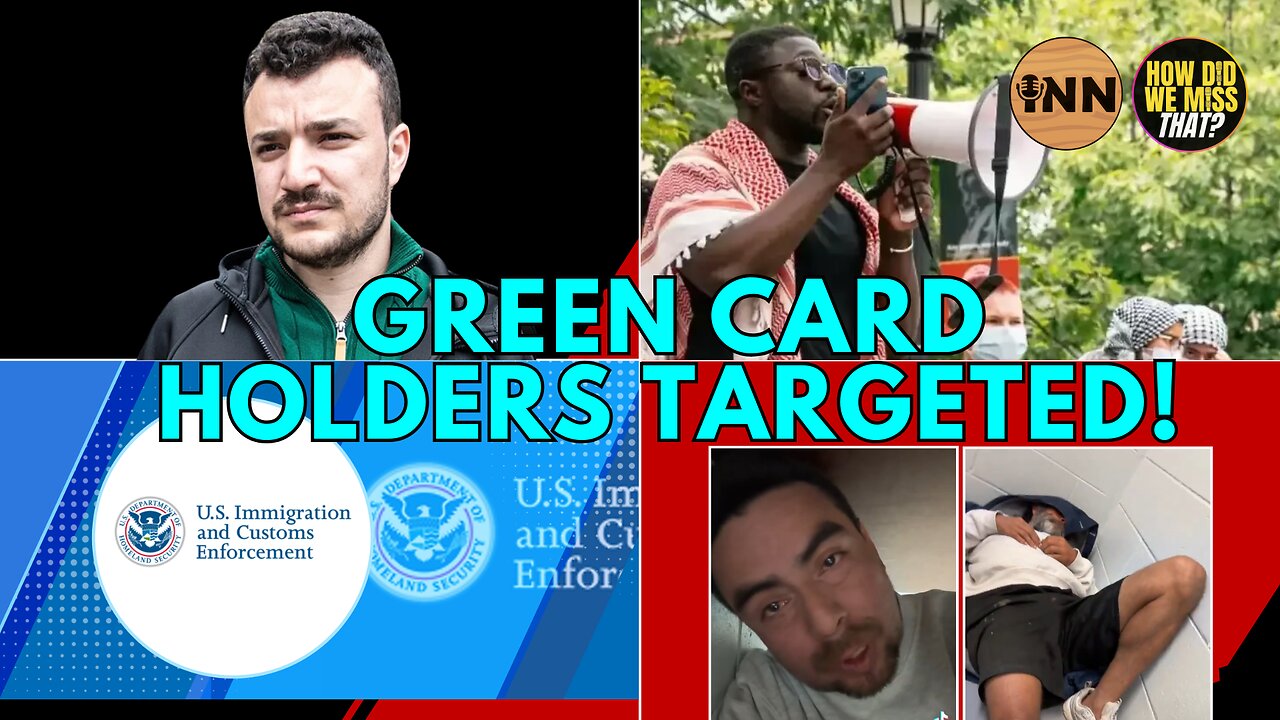 No Immigrant is Safe, Even a Green Card, If They Oppose Palestinians Being K!lled | @GetIndieNews