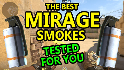 MIRAGE Smokes - The best CS2 smokes (Tested for You)
