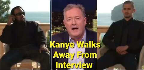 Kanye West/Ye Insane Walk Off Interview With Piers Morgan & Sneako