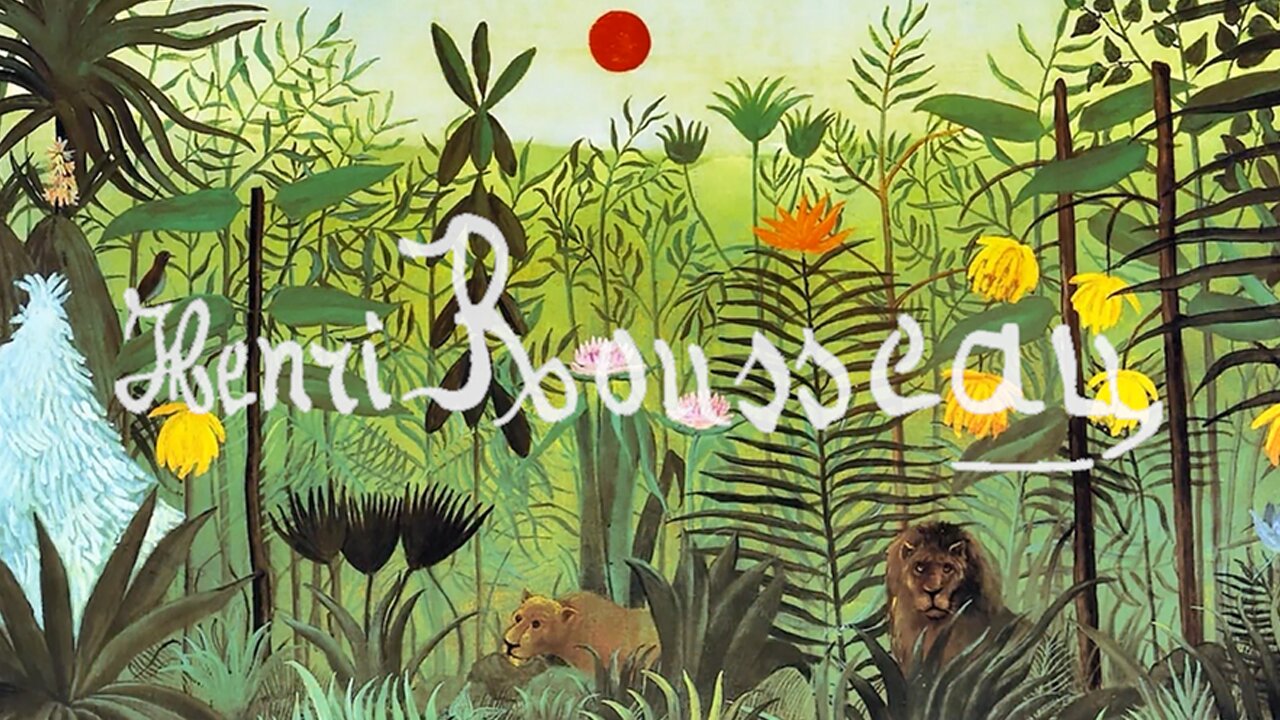 Henry Rousseau - inspiratie // innerbeeld = atelierklomp & illustratia