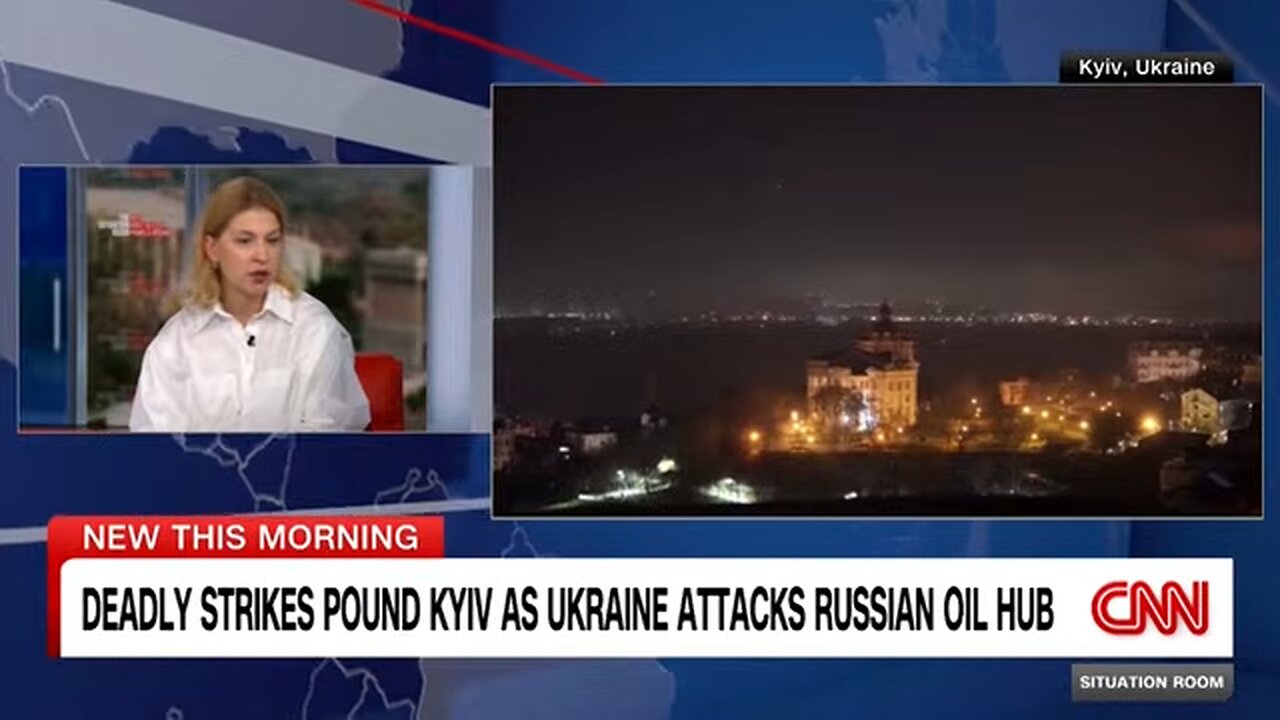Deadly strikes pound Kyiv as Ukraine attacks Russian oil hub