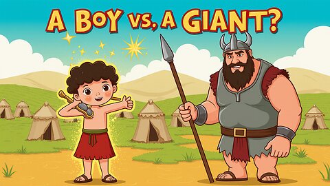 😲 A Boy vs. A Giant?! David’s Big Adventure