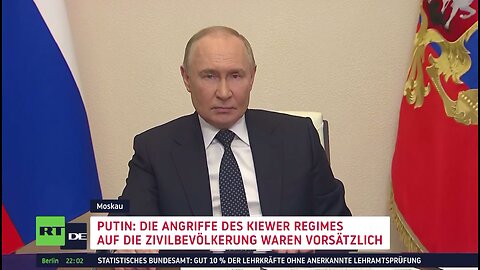 Putin: "Wer verhandelt überhaupt mit denen, die auf Terror setzen?"