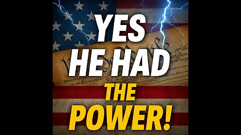 You Poor Crying Liberals — Yes, Trump Had the Power (And Used It Like a Boss)