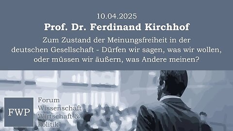 forumwissenschaft🔝🧠👉Zum Zustand der Meinungsfreiheit in der deutschen Gesellschaft
