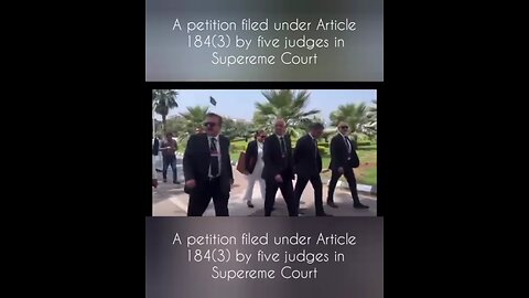 5 ISB HIGH COURT JUDGES FILED PETITION IN AC