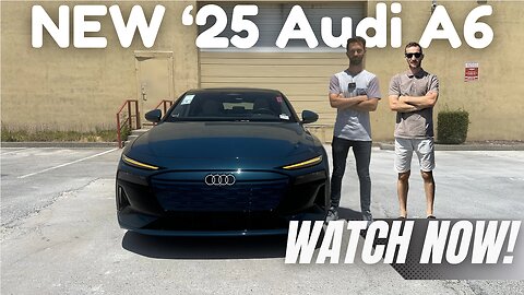 2025 Audi A6 Sportback e-tron. Premium electric!