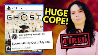 Fired Sucker Punch Dev MELTS DOWN After Ghost of Yotei Release