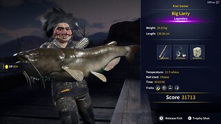 Legendary Fish Big Larry Call Of The Wild The Angler Golden Ridge Reserve 14 August 2025