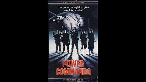 Opening to Power Games (1990) Italian-Dubbed VHS [as "Power Commando"]