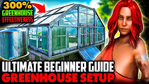 Ultimate Beginner Guide: Efficient Greenhouse Setup | Ark ASA