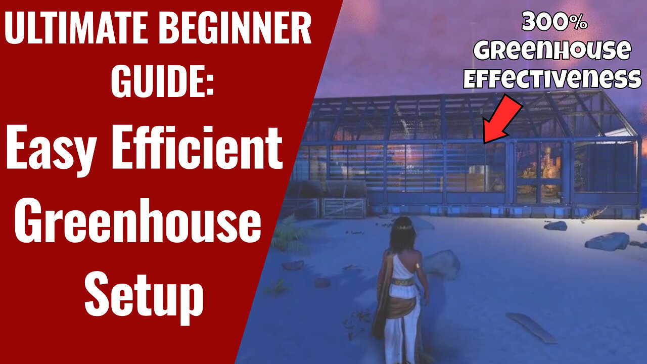 Ultimate Beginner Guide: Efficient Greenhouse Setup | Ark ASA
