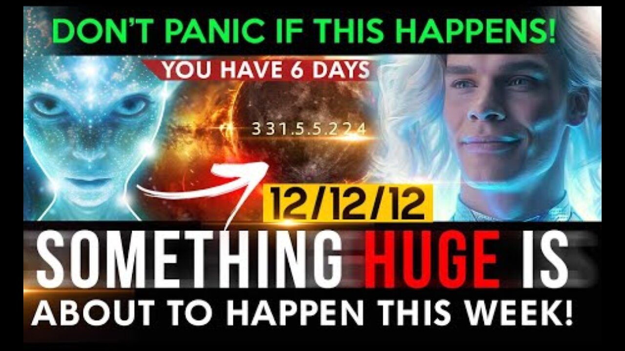 𝟏𝟐/𝟏𝟐 (𝐈𝐬 𝐭𝐡𝐞 𝟔,𝟎𝟎𝟎 𝐘𝐞𝐚𝐫 𝐏𝐫𝐨𝐩𝐡𝐞𝐜𝐲 𝐄𝐧𝐝𝐢𝐧𝐠 𝐍𝐎𝐖) 𝐀𝐍𝐂𝐄𝐒𝐓𝐑𝐀𝐋 𝐓𝐑𝐀𝐔𝐌𝐀 𝐏𝐔𝐑𝐆𝐄 𝐀𝐋𝐄𝐑𝐓!