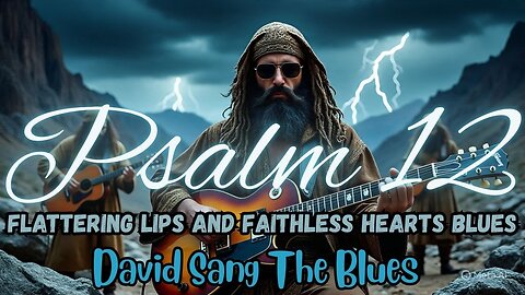 Flattering Lips and Faithless Hearts | A Prophetic Cry from Psalm 12 Blues Song