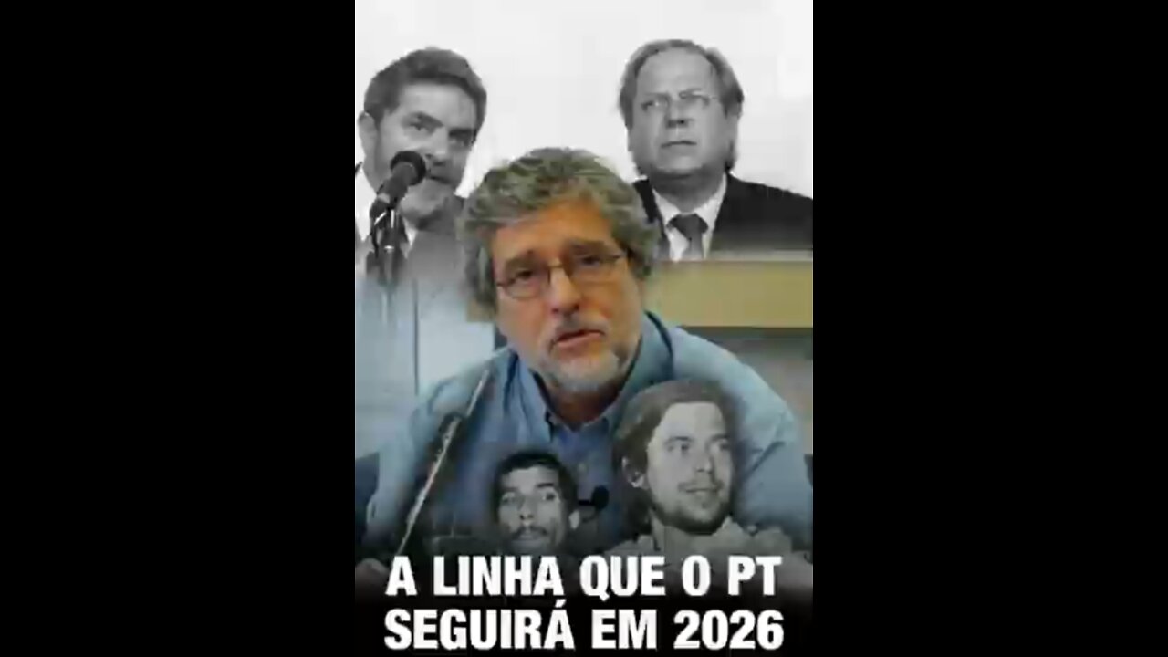 A LINHA QUE O PT SEGUIRÁ EM 2026!!