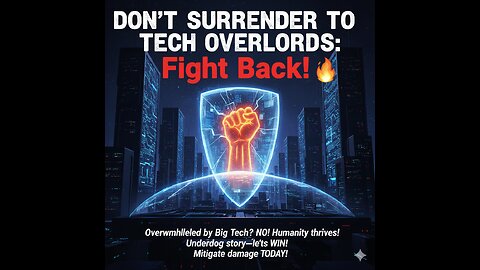 DON'T SURRENDER TO TECH OVERLORDS: Fight Back!
