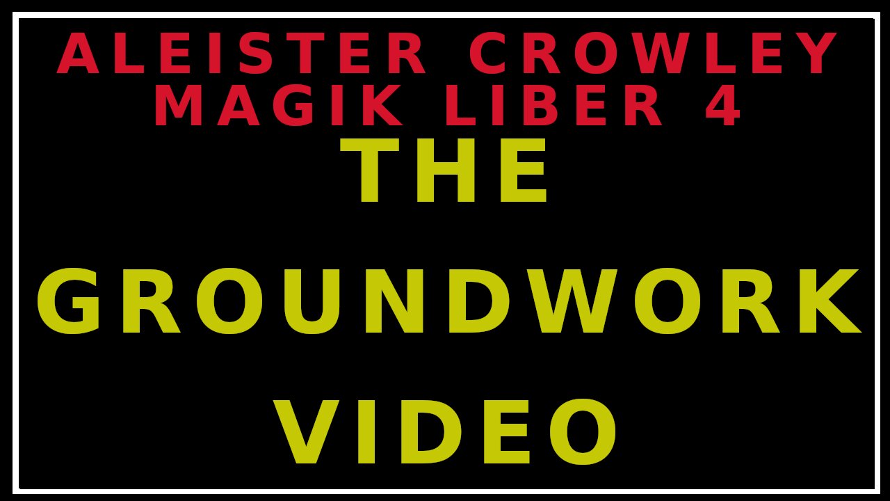 The Life and Failures of Aleister Crowley Groundwork Video