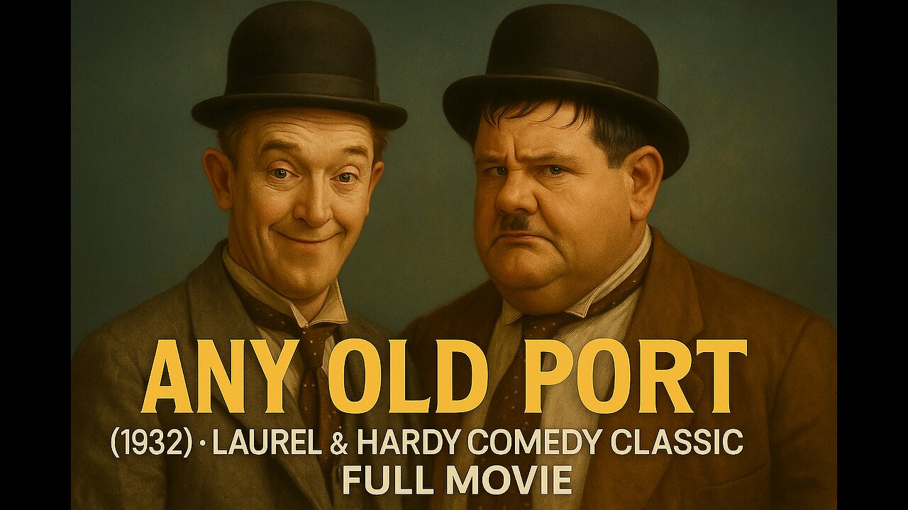 Any Old Port! (1932) | Laurel & Hardy Comedy Classic | Full Movie