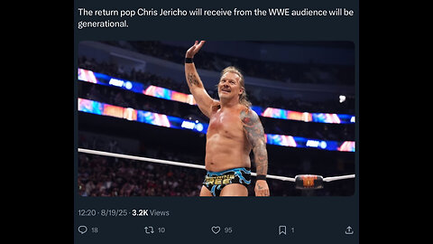 Chris Jericho Returning to WWE? TERRIBLE Idea! #shorts