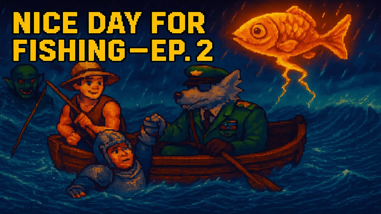 Orcs, Drowning Men, and Divine Fish Just Another Fishing Trip… - Nice Day for Fishing Ep. 2